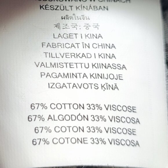 Stylish Michael Michael Kors Gray Marbled Top Keyhole Cold Shoulder Sz M - Picture 12 of 12